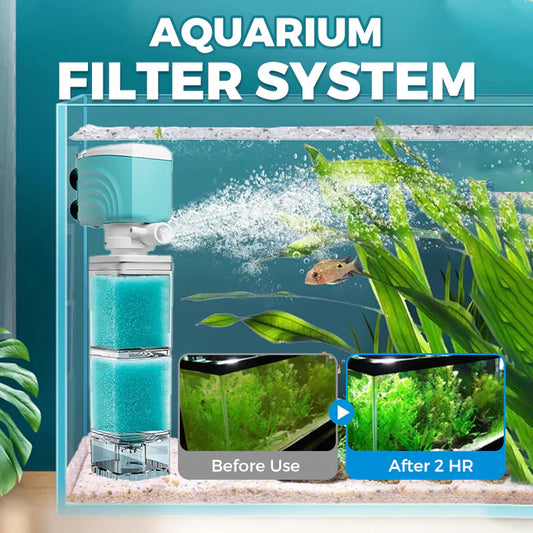 Sistema automático de filtro de acuario