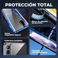 Funda de teléfono de vidrio templado magnético anti-mirones de doble cara para la serie Samsung S23-25