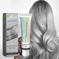 Mejor Regalo - Tinte de Cabello Plateado con Extracto de Esencia Natural 2 en 1