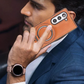 Funda Magnética de Cuero PU Superior con Soporte para Samsung Fold 3/4/5/6