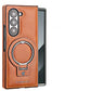 Funda Magnética de Cuero PU Superior con Soporte para Samsung Fold 3/4/5/6