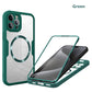 Funda protectora magnética de teléfono de cobertura total para iPhone serie 13-16