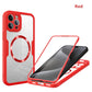 Funda protectora magnética de teléfono de cobertura total para iPhone serie 13-16