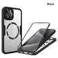 Funda protectora magnética de teléfono de cobertura total para iPhone serie 13-16